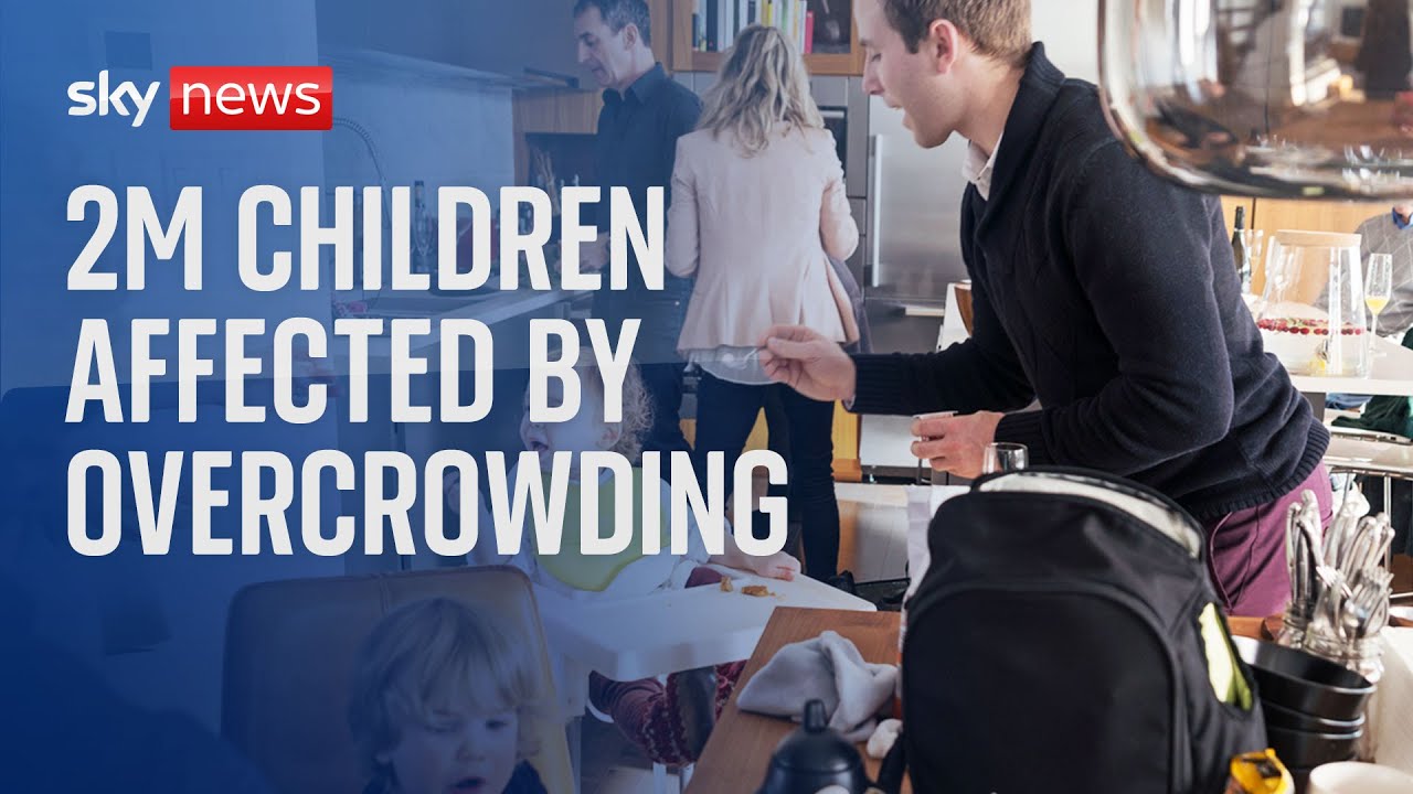 Overcrowding: Two million children living in cramped housing in England, new data shows