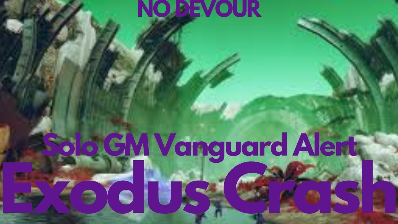 Destiny 2 SOLO GRANDMASTER VANGUARD ALERT WITHOUT DEVOUR - Exodus Crash