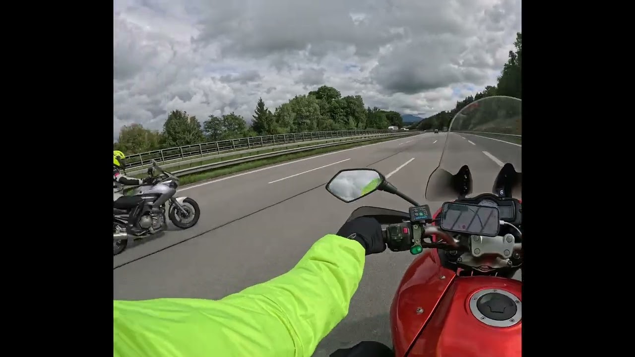 Beginning drive in Austria