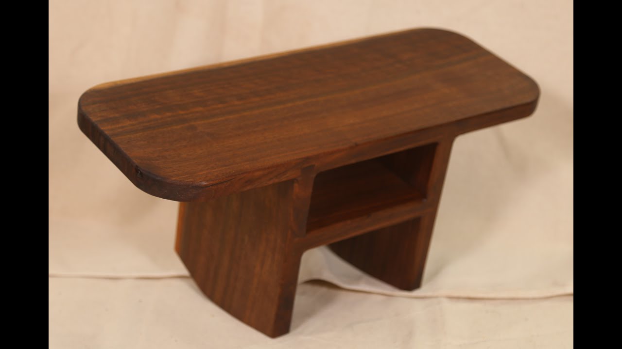 Making a meditation bench