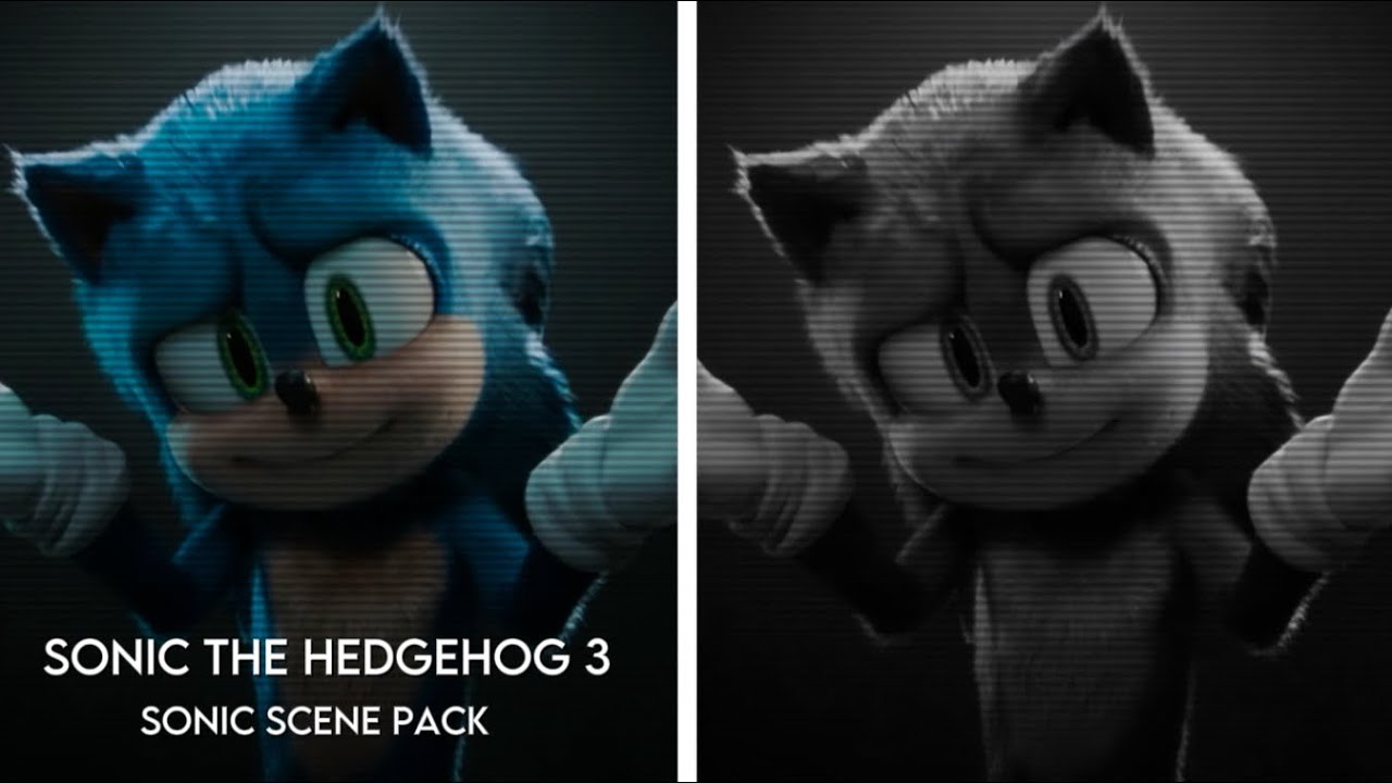Sonic the hedgehog 3 sonic scene pack