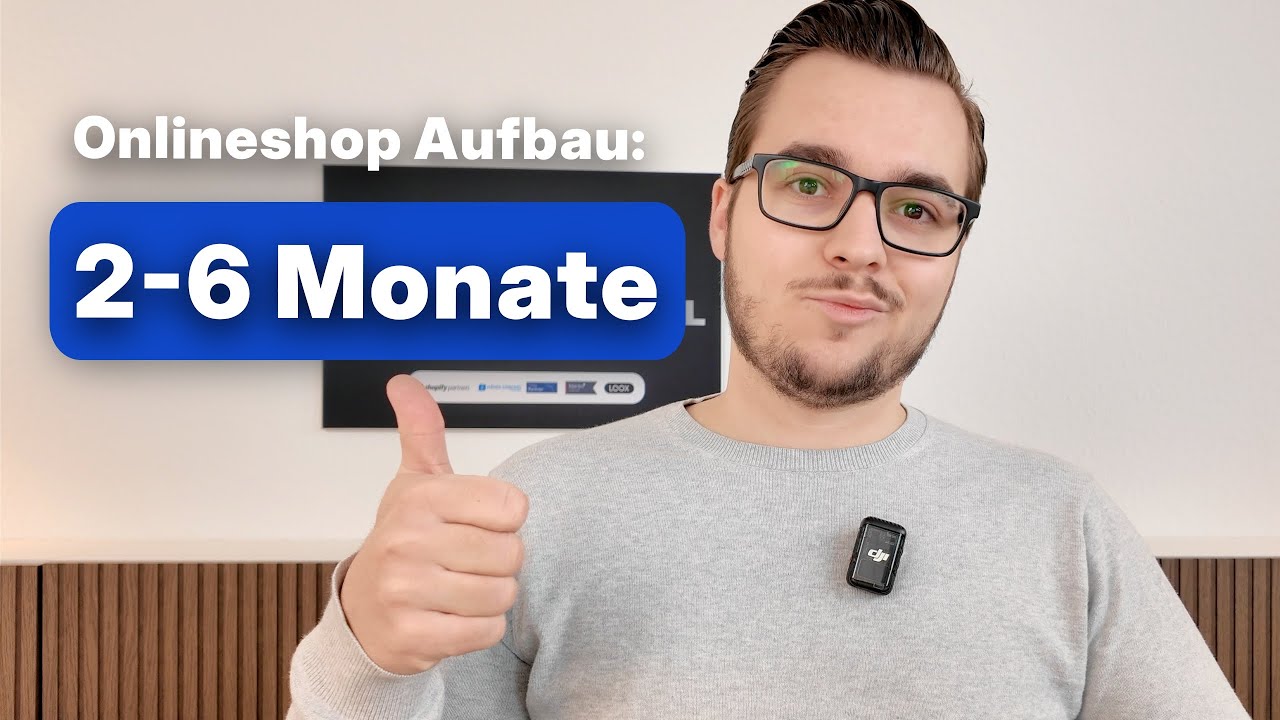 Onlineshop aufbauen - Wie lange dauert es einen Onlineshop aufzubauen?