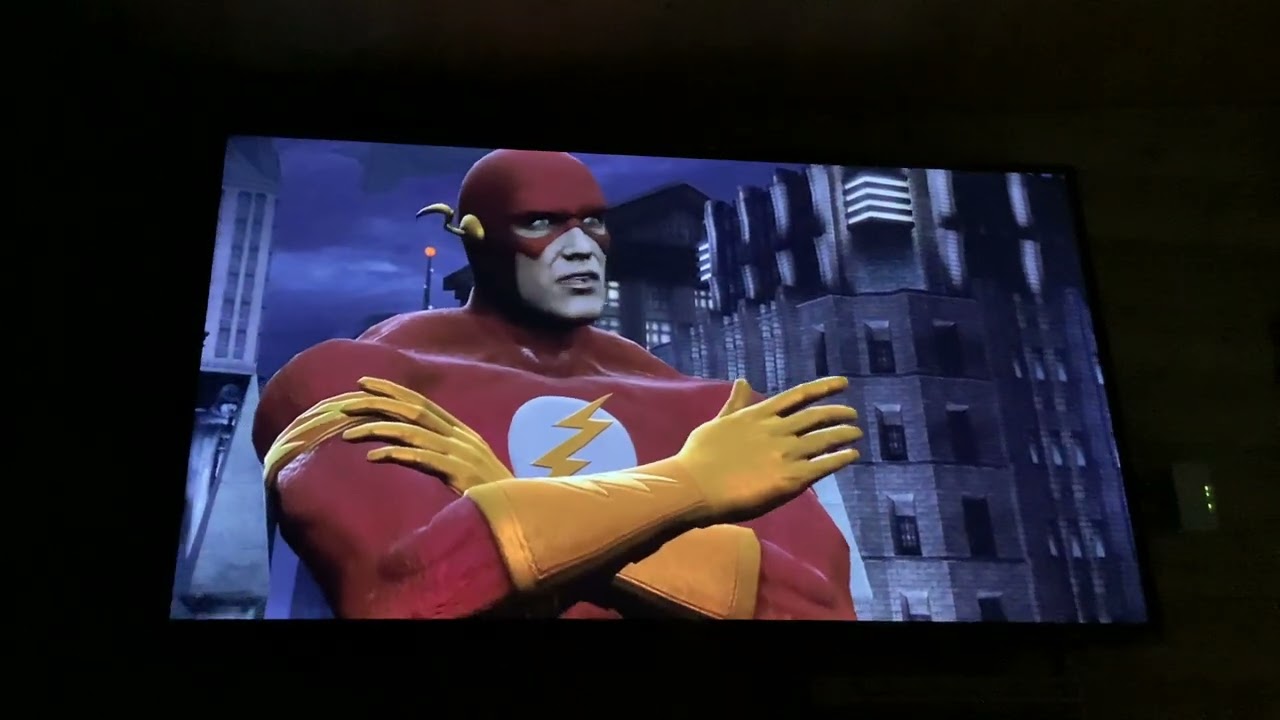 Playing Mortal Kombat vs Dc Universe 