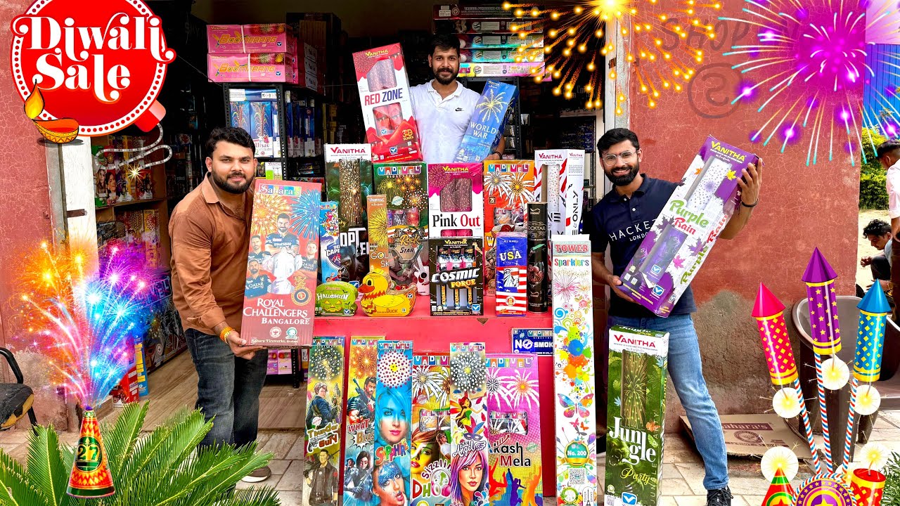 Buying Crackers Worth *1 Lakh* 🤑💸 || Diwali Cracker Shopping 2025 💥 ||