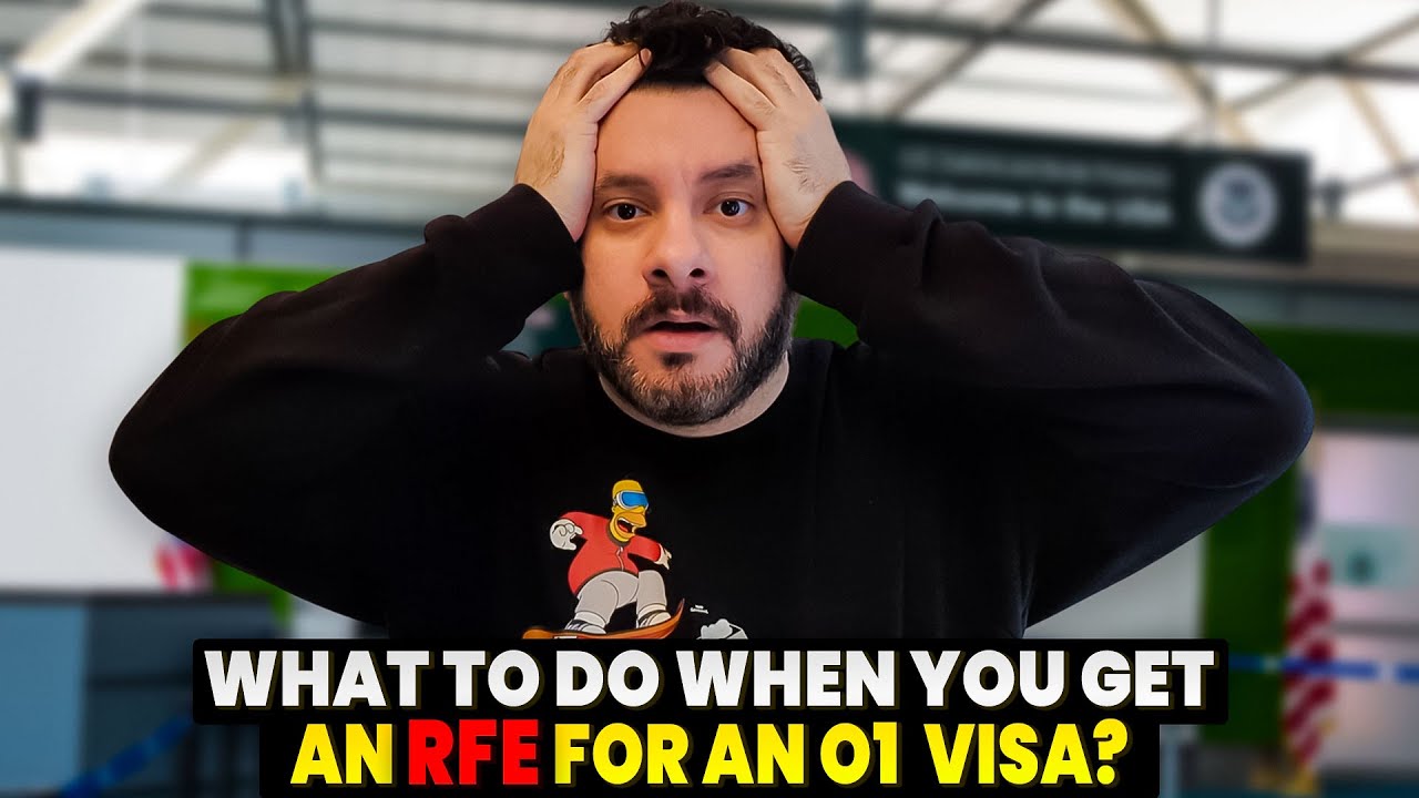 What to do when you get an RFE for an O1 Visa?