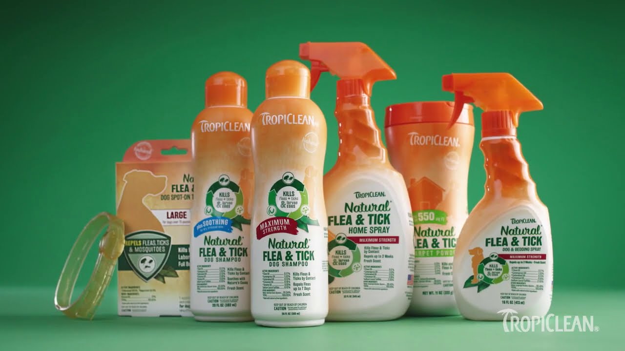 TropiClean&reg; Natural Flea and Tick Solutions