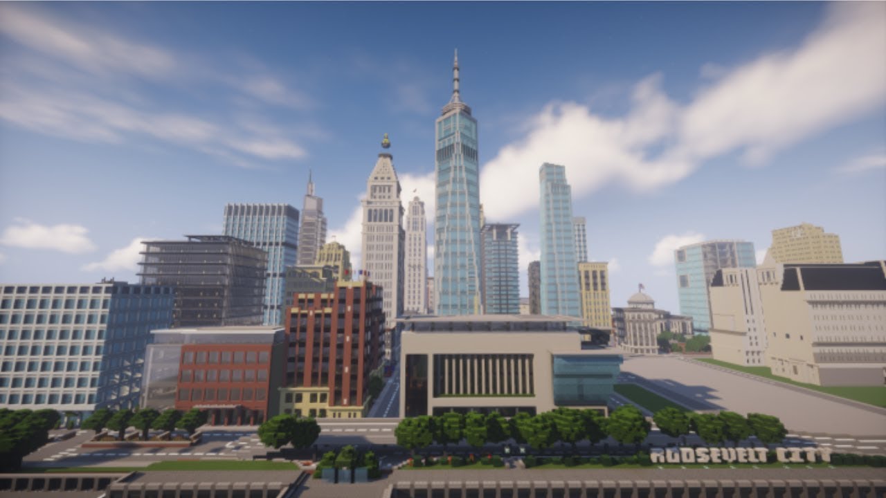 Roosevelt City Update Video 2019 (Minecraft)
