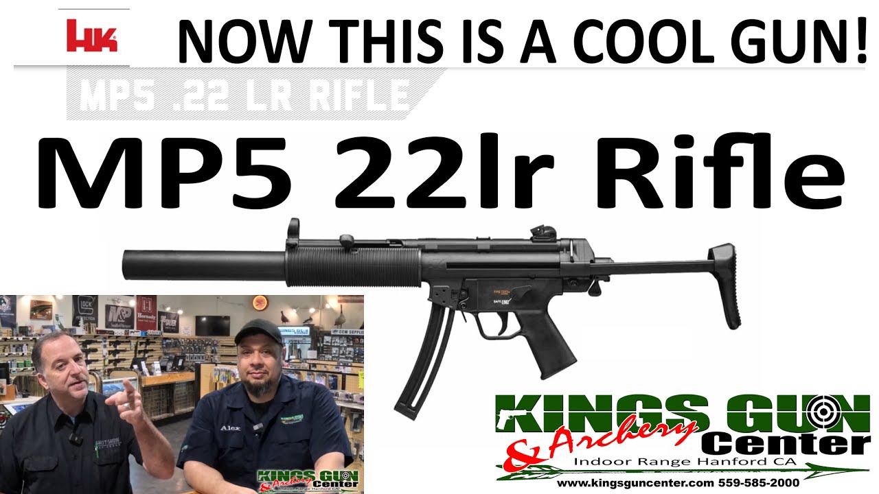 HK MP5 22lr Review with Todd and Alex on Revuezit