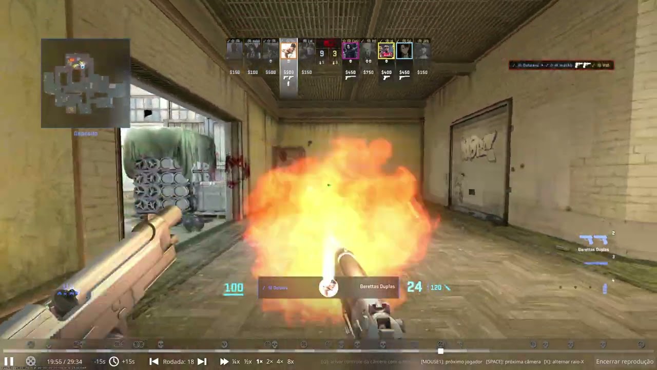 [CS2] - 1v4 Retake.