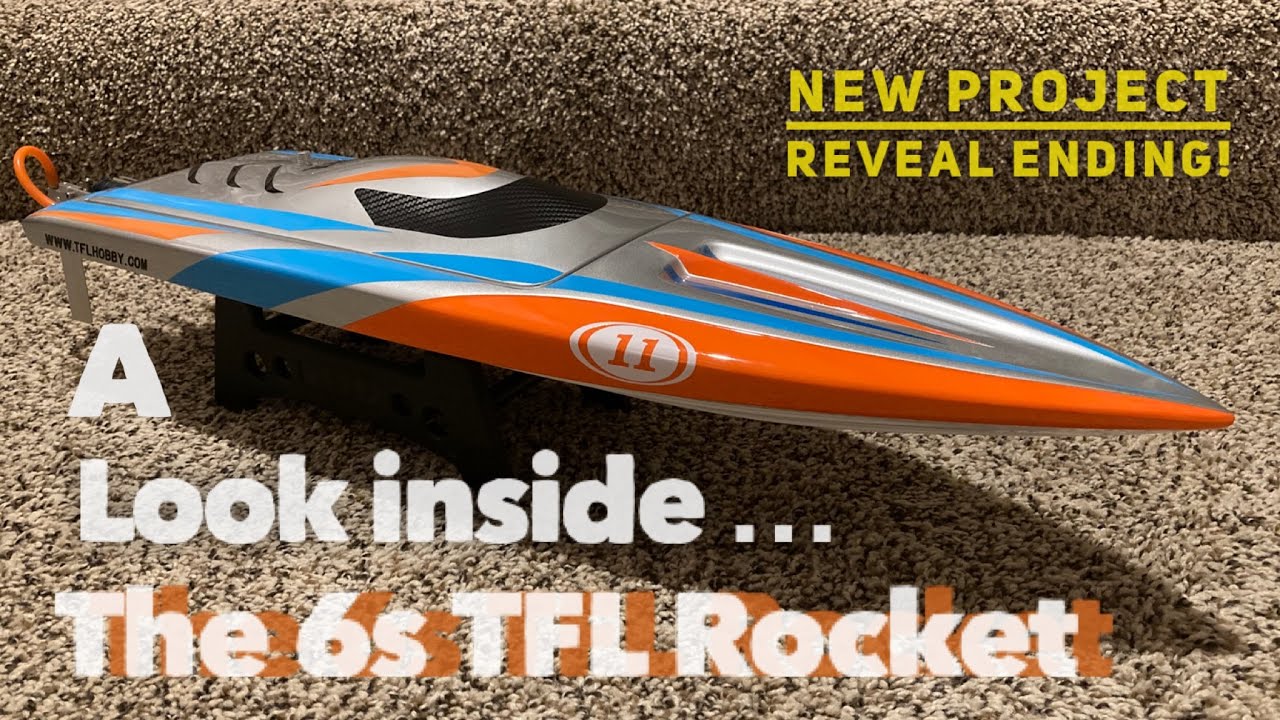 TFL Rocket RC Boat | 6s Setup & Overview | ..plus a new project reveal!