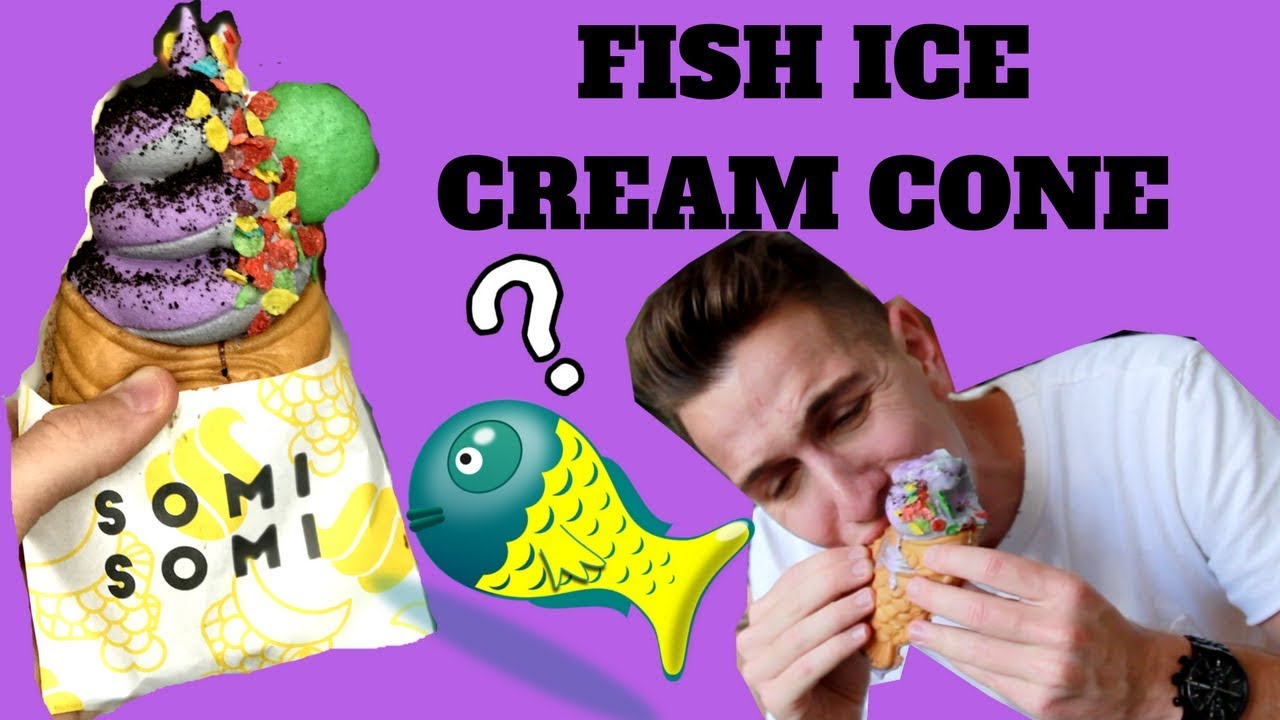 FISH ICE CREAM CONE | THE TASTE TEST