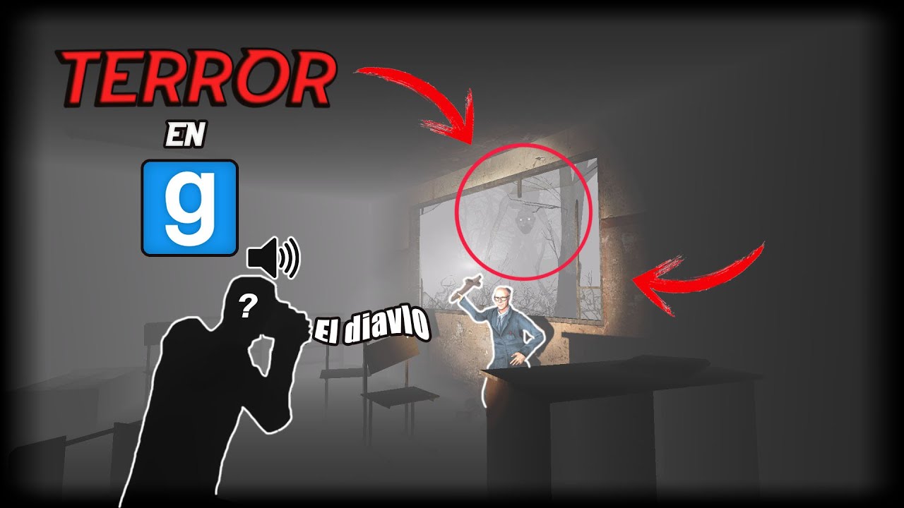 el mejor MAPA de TERROR de GMOD!!
