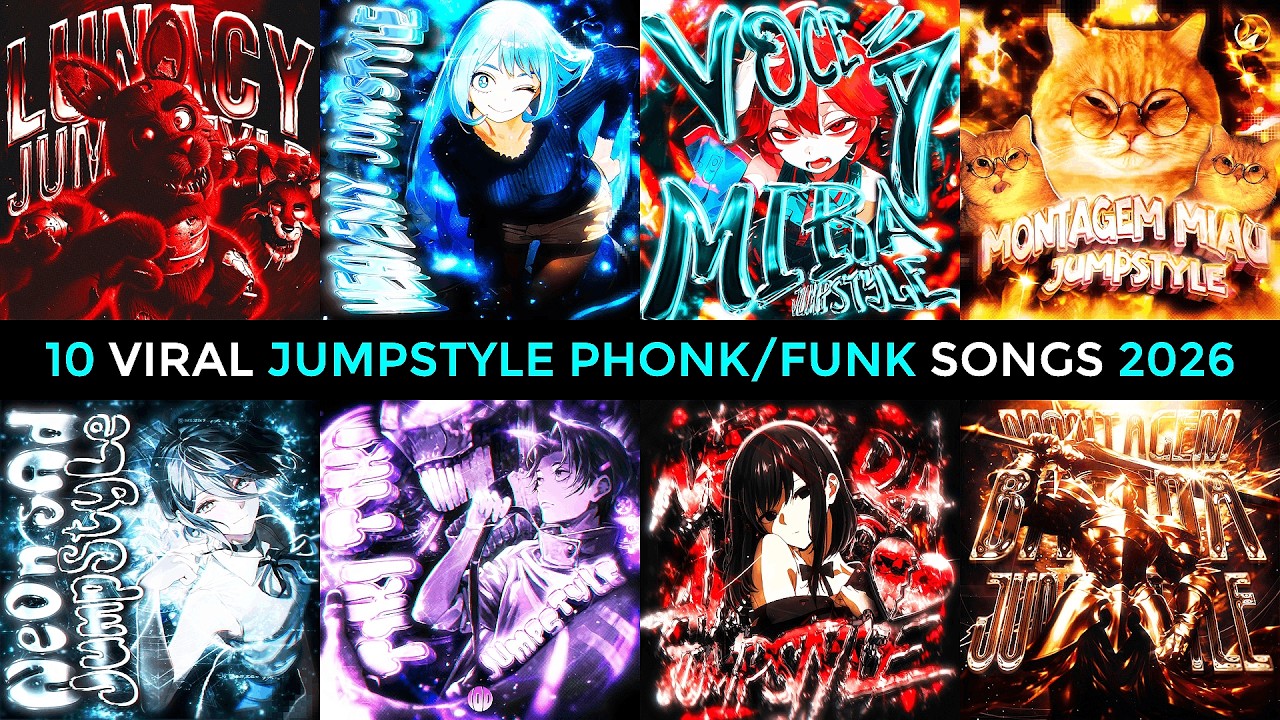 TOP 10 MOST VIRAL JUMPSTYLE PHONK/FUNK 2026 🎵