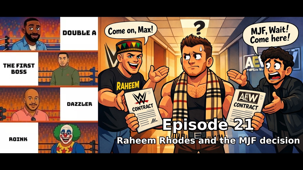 Episode 21: Raheem Rhodes and the MJF decision. Plus a bonus quiz!