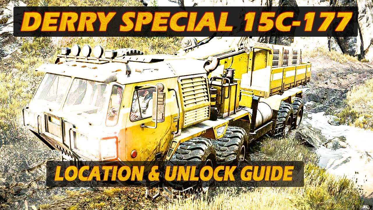 Руководство по поиску и разблокировке самолета Derry Special 15C-177 &ndash; SnowRunner