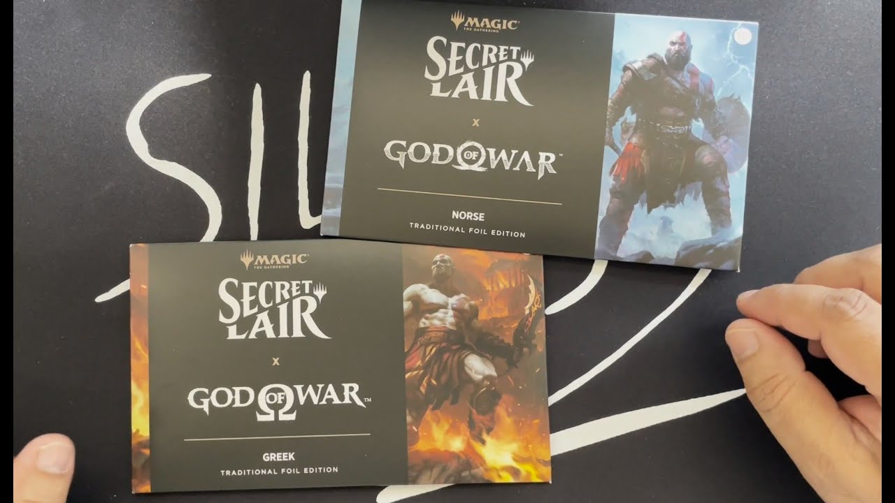 MTG God Of War Secret Lair