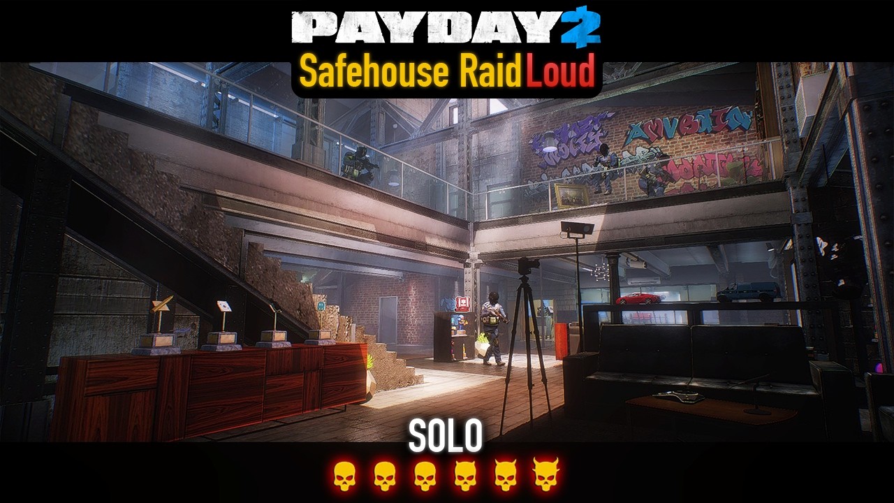 PAYDAY 2 - Safehouse Raid DSOD (Loud) Solo