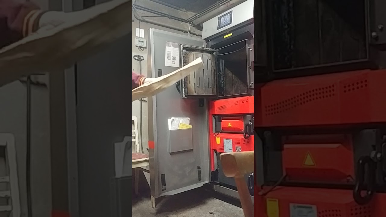 Heizung Hargassner Füllraumgröße und Holzmenge.