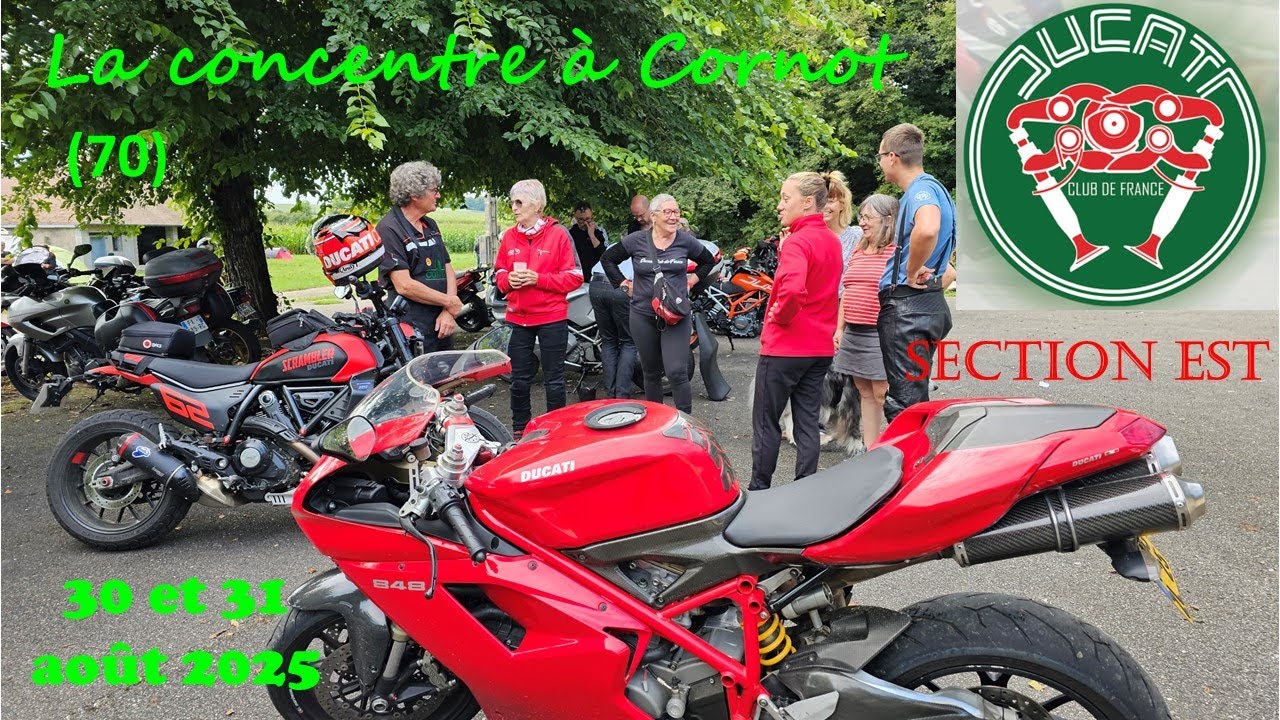 DUCATI Club de France  Concentre à Cornot 70