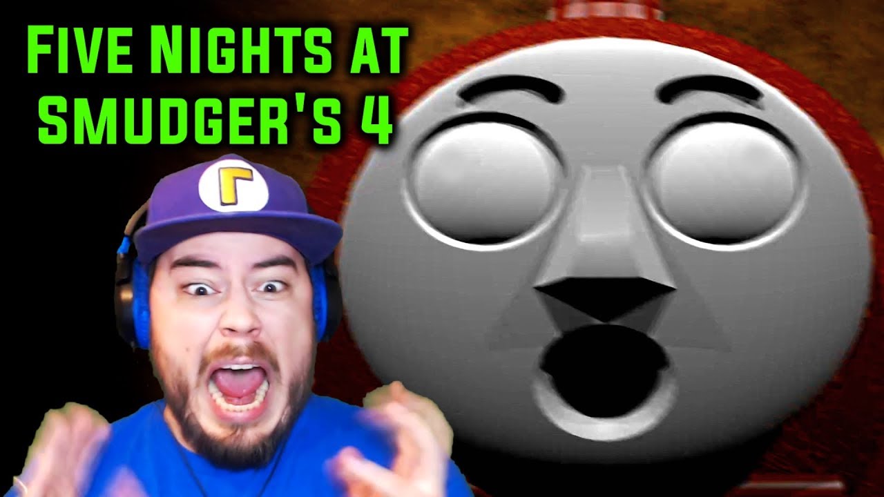 A GHOST TRAIN CAME OUT OF NOWHERE TO JUMPSCARE ME!! | Five Nights at Smudger's 4 (Nights 3 and 4)