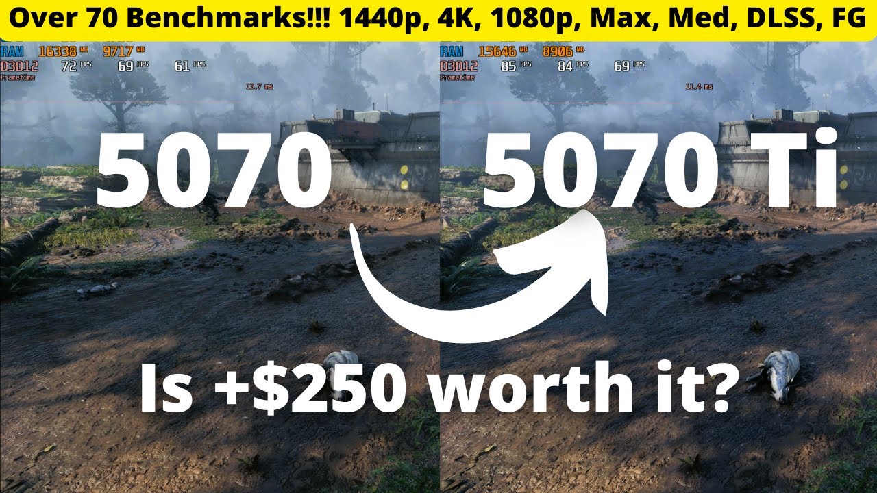 RTX 5070 vs 5070 Ti- Is it worth it?