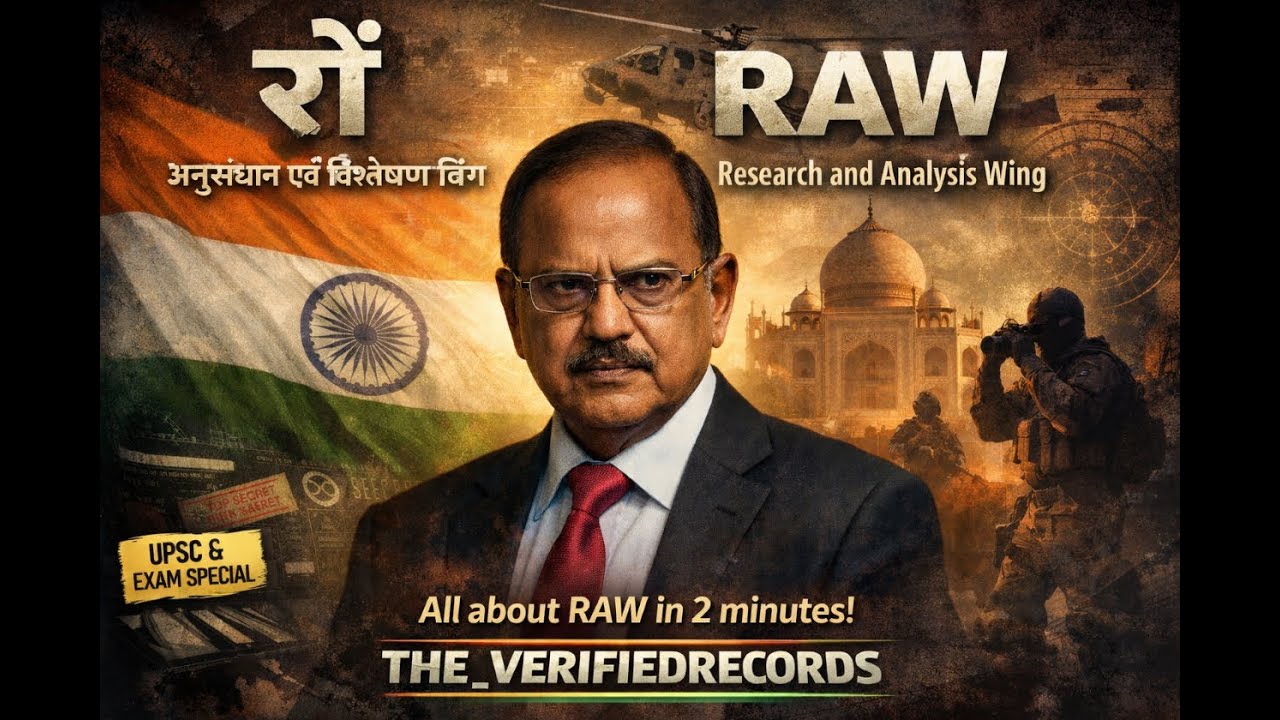 All About RAW | RAW के बारे में सब कुछ 2 मिनट में!  #raw #army #india #subscribe #top #upsc #world