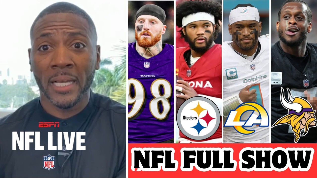 FULL NFL LIVE | Maxx Crosby gets the Ravens! Steelers eye Kyler Murray? Tua to the Rams? Geno Smith?