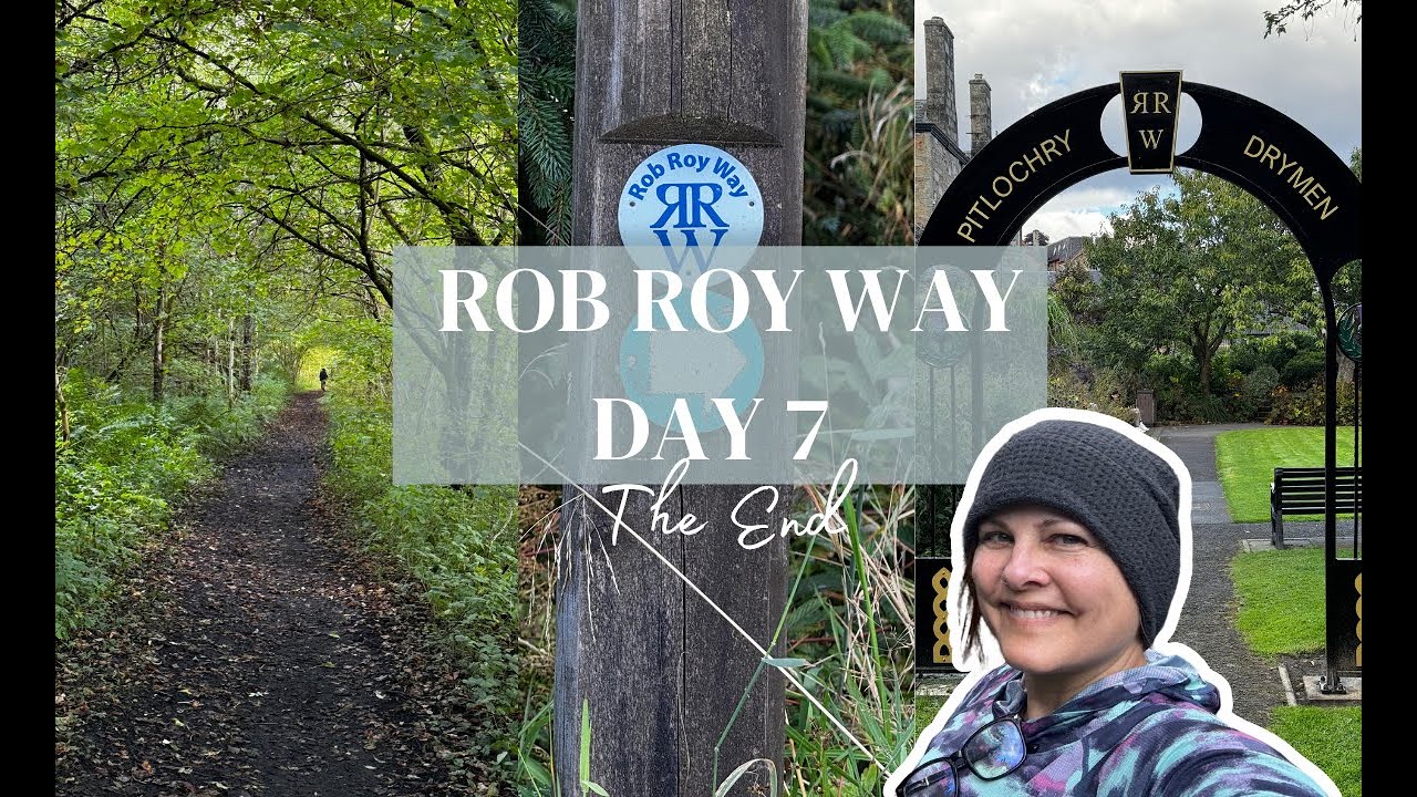 Rob Roy Way Day 7--The End--Aberfeldy to Pitlochry