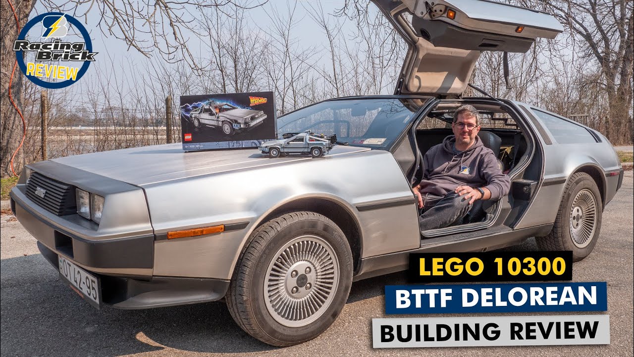 Подробный обзор сборки машины времени DeLorean из набора LEGO 10300 «Назад в будущее»