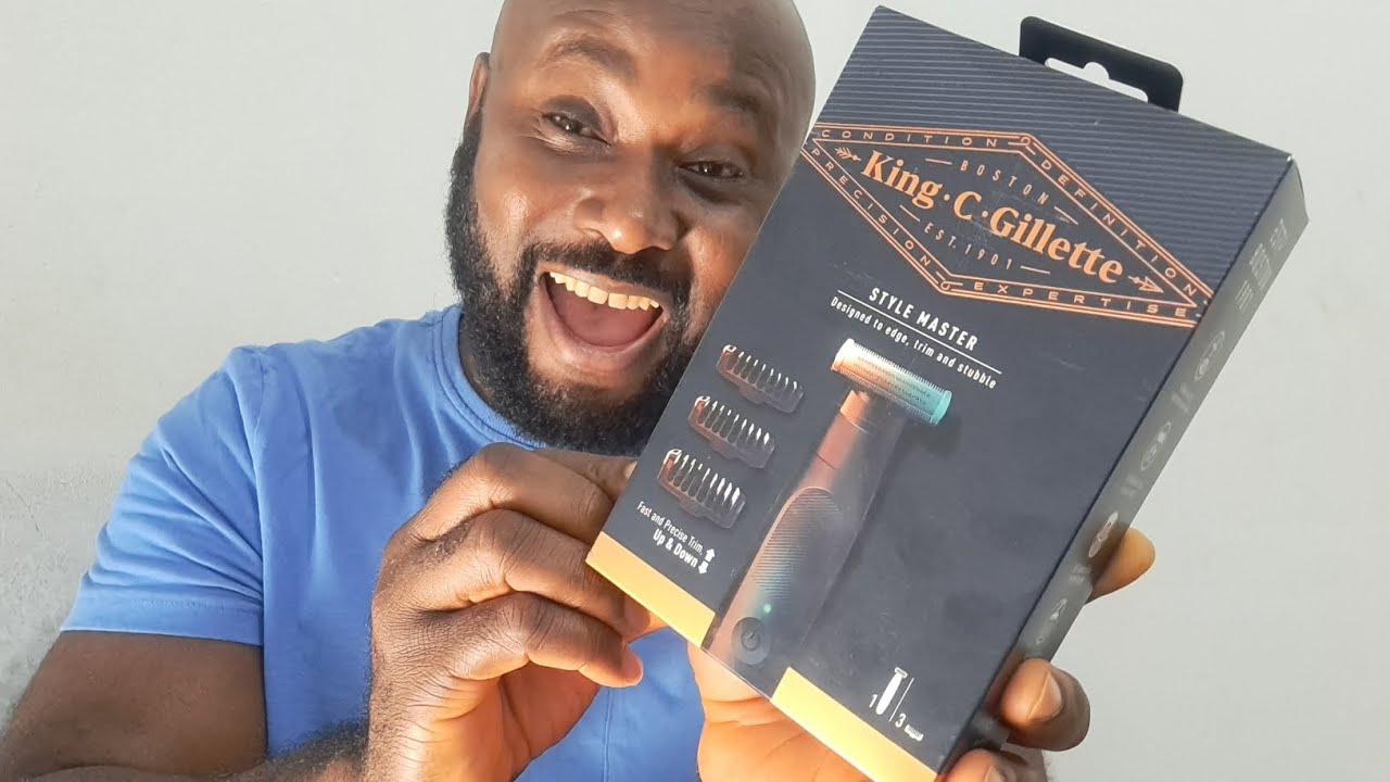 Unboxing King C Gillette from Braun