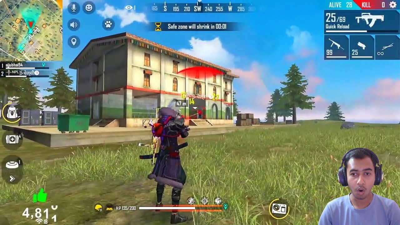 MY NEW GAMING VIDEO  LIVE STREA  FREE FIRE MAX