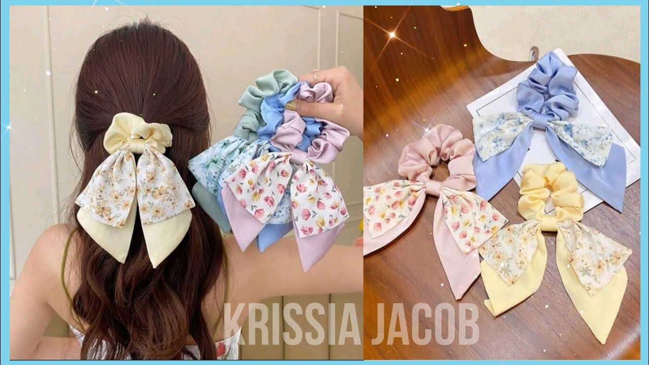 ✨️DIY SCRUNCHIE/Cómo hacer Scrunchies para ti para Vender o Regalar/Laço de Cabelo