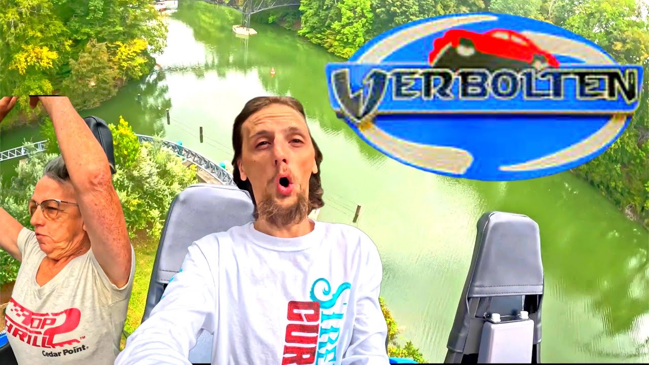 Back Row Ride On Verbolten! At Busch Gardens Williamsburg 