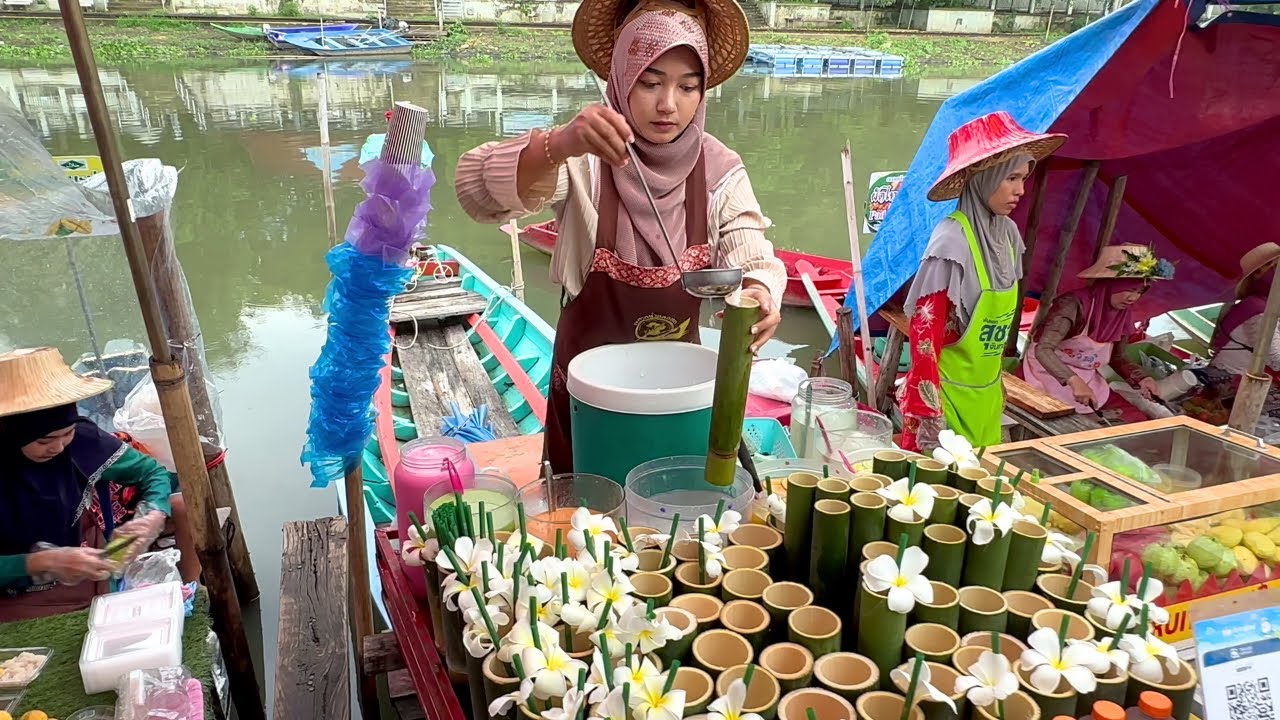 Thailand Village River Market / Why Malaysian Tourist like this place ?? Lets go to check out