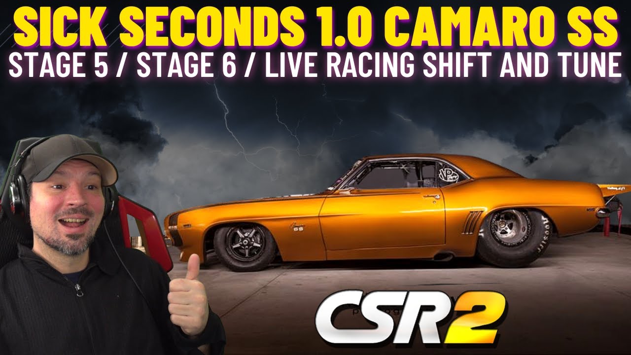 CSR2 Sick Seconds 1.0 Camaro SS | How To Drive | Shift Tune Review | CSR2 Racing Fastest Car
