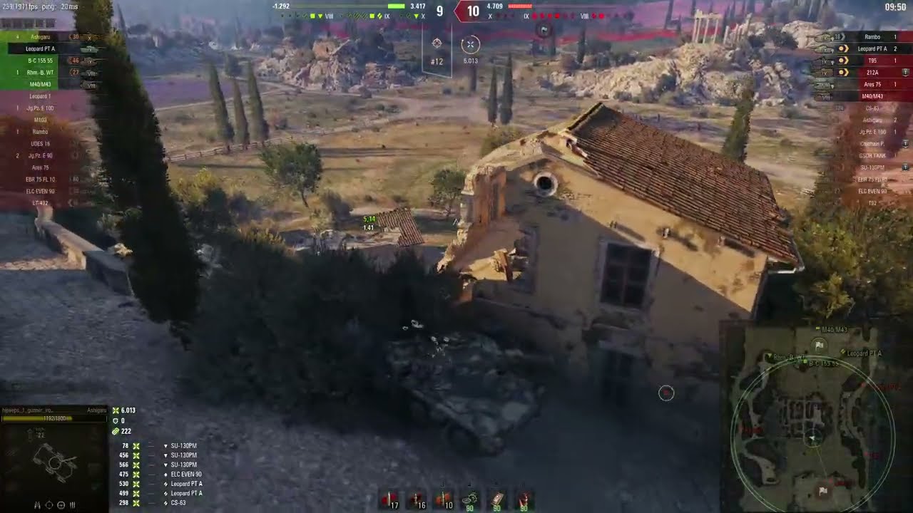 WOT - ASHIGARU 1 VS 3 TANK DESTROYER  REPLAY - World Of Tanks