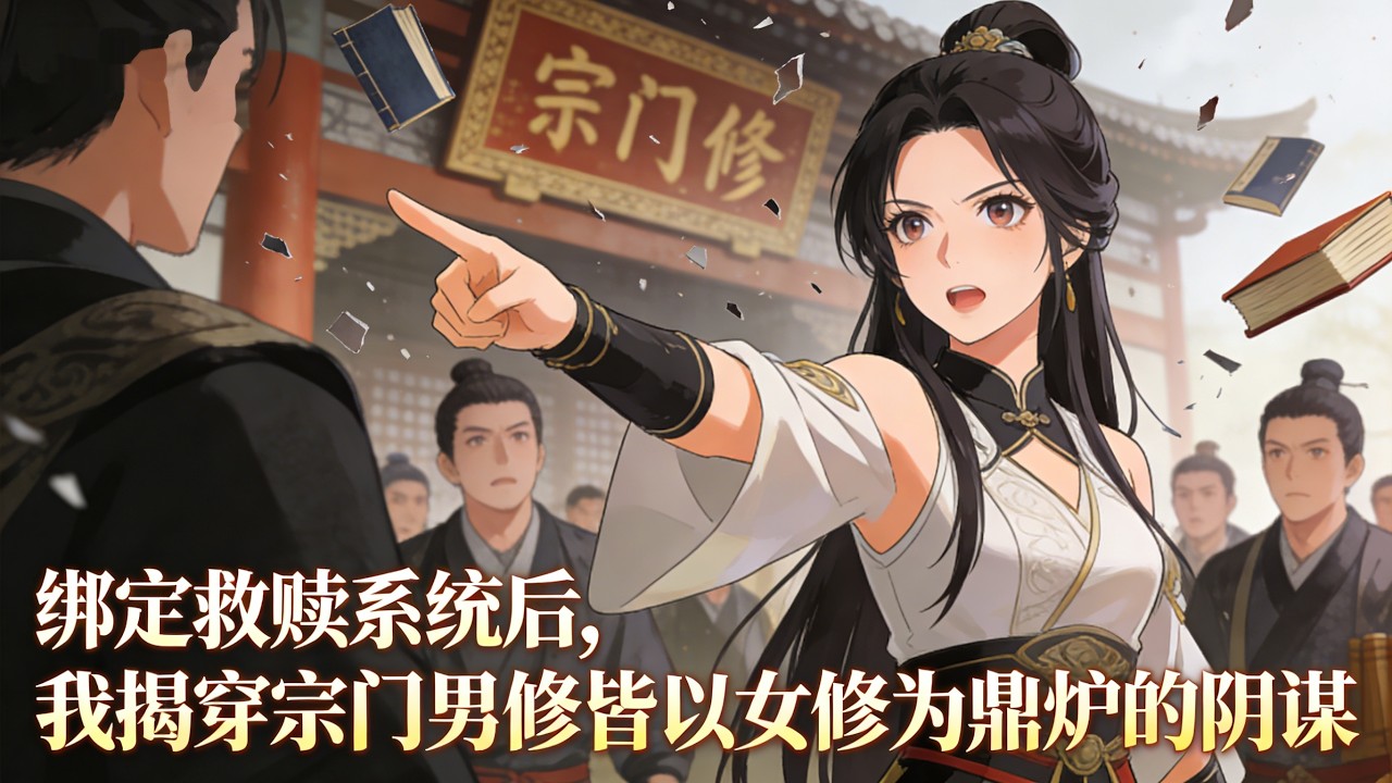 绑定救赎系统后，我揭穿宗门男修皆以女修为鼎炉的阴谋。系统任务：拯救被宗门与家庭双重献祭的她。#小說推薦 #逆襲 #重生 #玄幻 #修仙 #種田 #年代小說 #都市 #漫畫 #劇情 #動漫