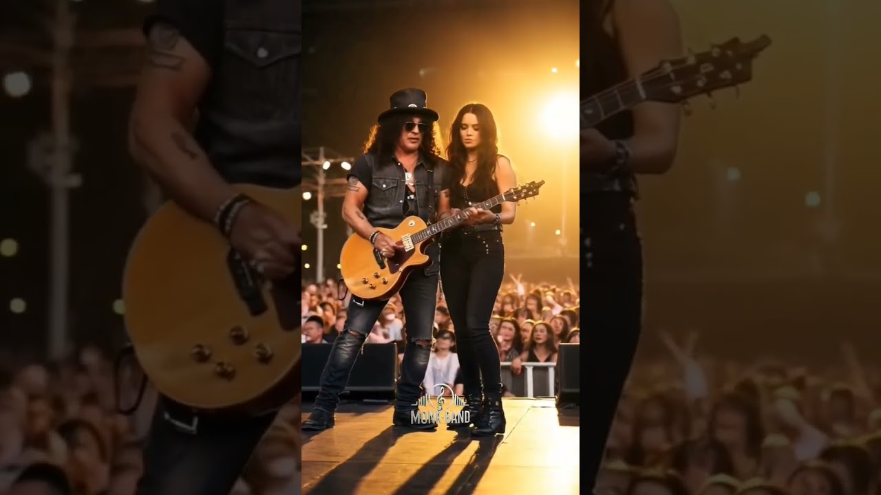 let's play guitar with me Baby #slash #gunsnroses #gnr #monkband