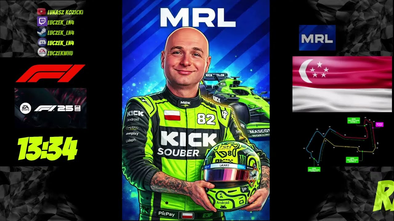 F1 25 [MRL] GP Singapore Race 50%