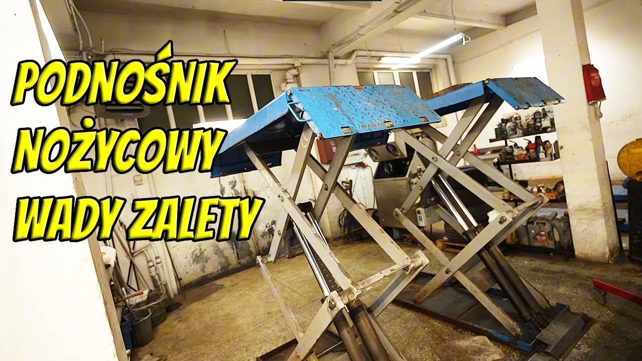 PODNOŚNIK NOŻYCOWY JAKIE MA WADY I ZALETY JAK JEST ZBUDOWANY?