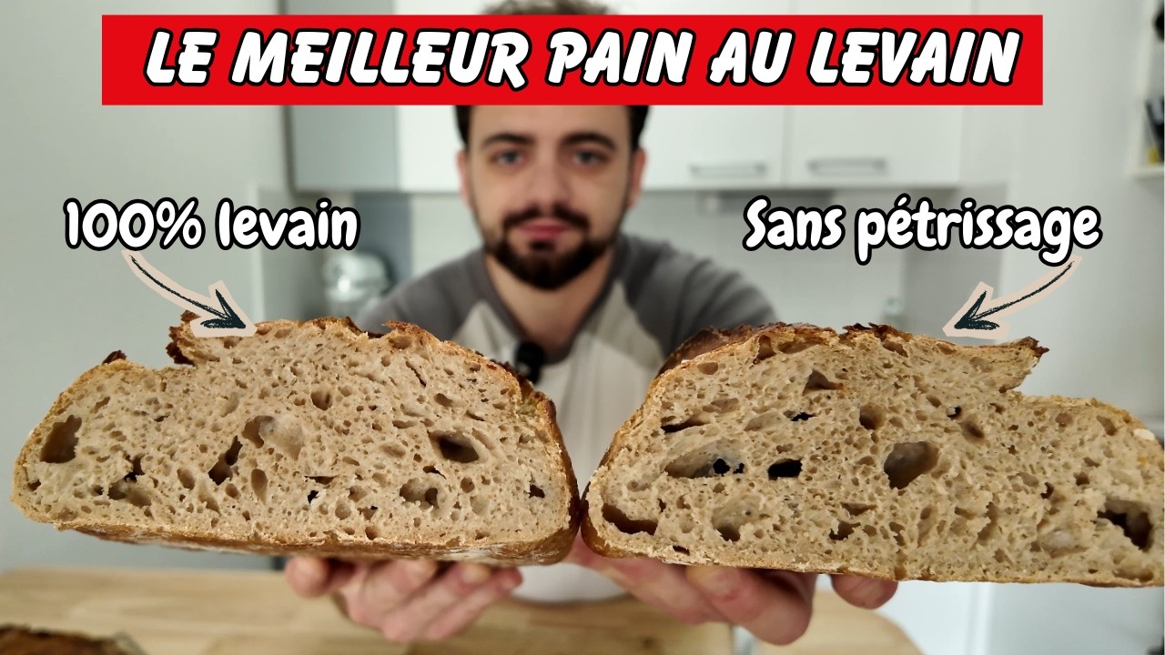 LE MEILLEUR PAIN AU LEVAIN que vous puissiez faire - Les secrets d'un Boulanger