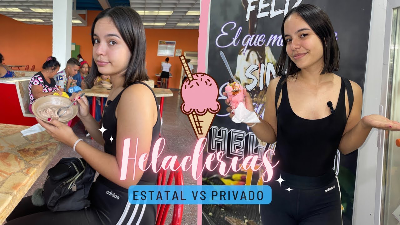 Heladerías en Cuba🍦🇨🇺/ Estatal vs Privado/ Que diferencia hay?|@YasminGaray