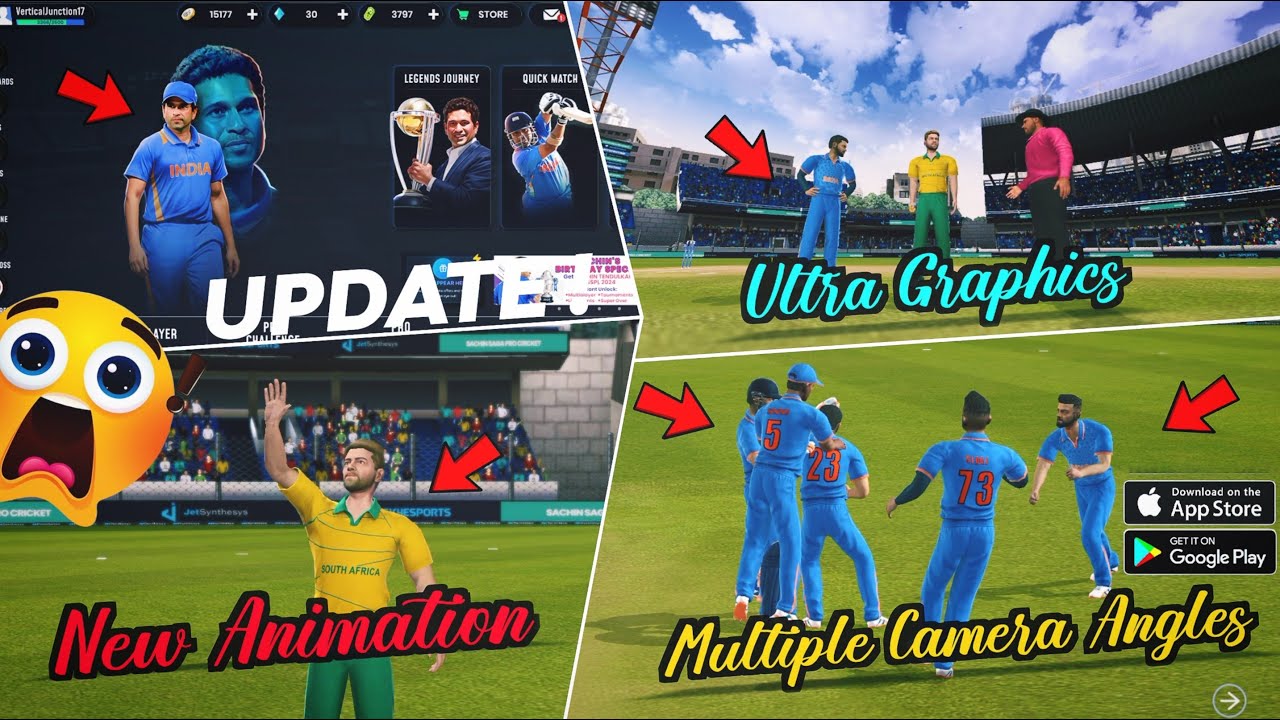 &ldquo;Sachin Saga Pro Cricket 2025 Mega Update &ndash; New Stadiums, Draft Mode & Graphics Explained&rdquo;
