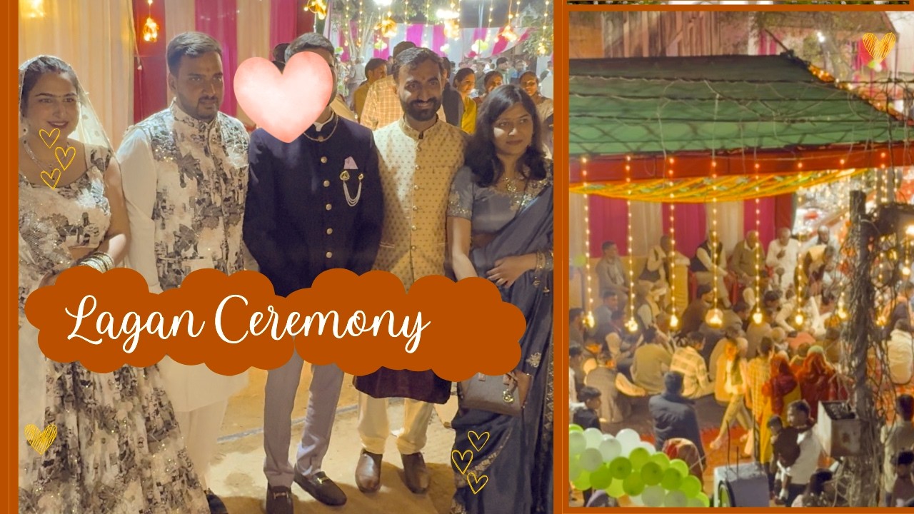 आख़िर आ ही गया वो moment – लगन की रस्म 💫🎊