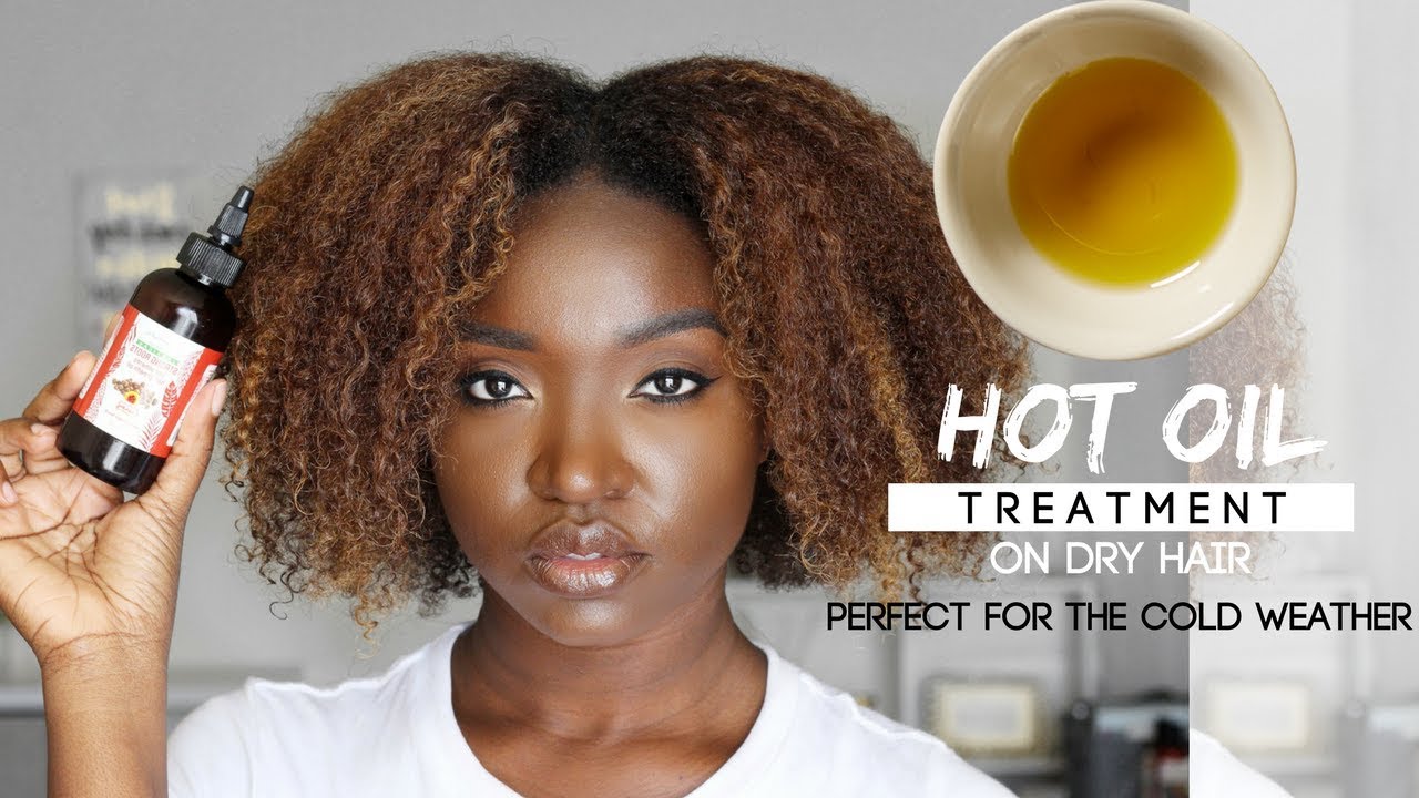 DIY Hot Oil Treatment for Dry Hair + Steam Treatment | Tropic Isle Living Strong Roots Red Pimento