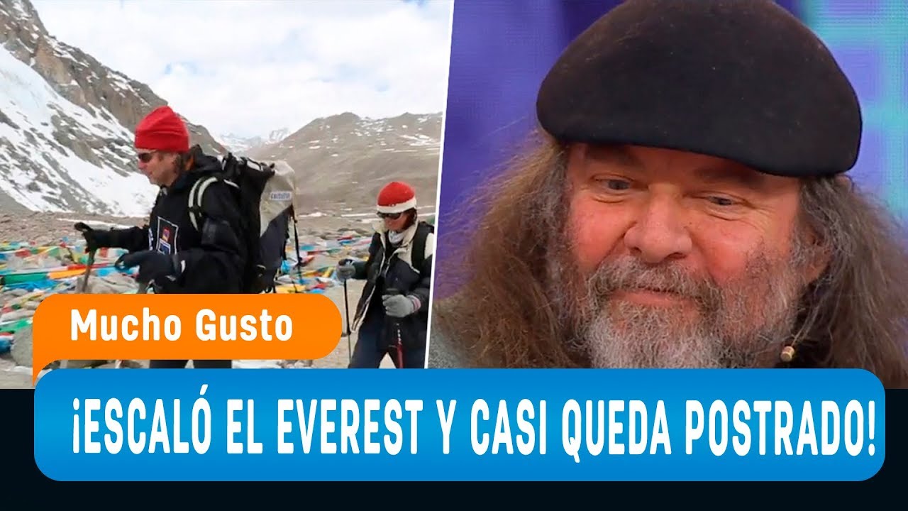 Mauricio Purto pasó de escalar el Everest a casi quedar postrado - Mucho Gusto 2019