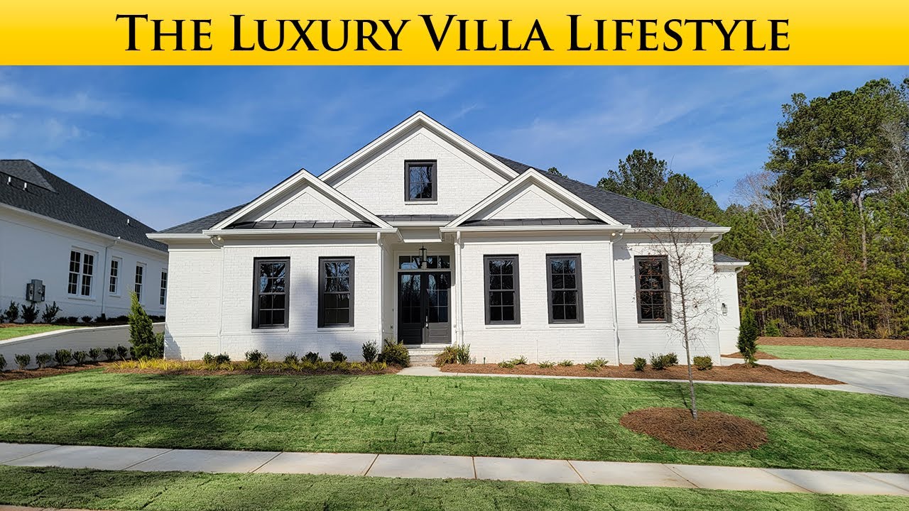 Don't be fooled; this brand-new luxury villa is HUGE on the inside! (in Acworth, GA)