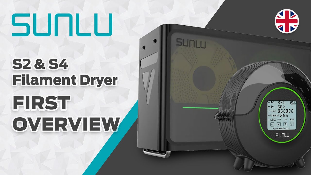 SUNLU FilaDryer S2 and S4 filament drying systems - OKM3D