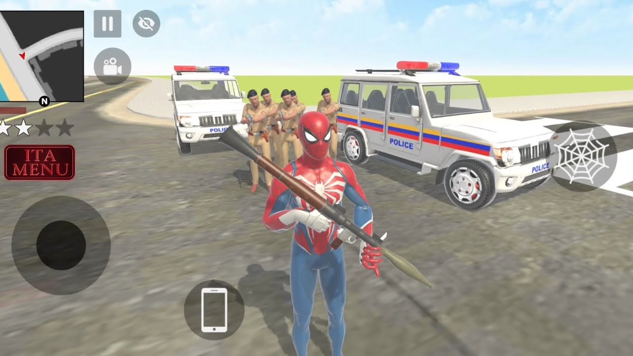 Spider man 🕷️ vs police 🚨 🚓 part 67 game play 
