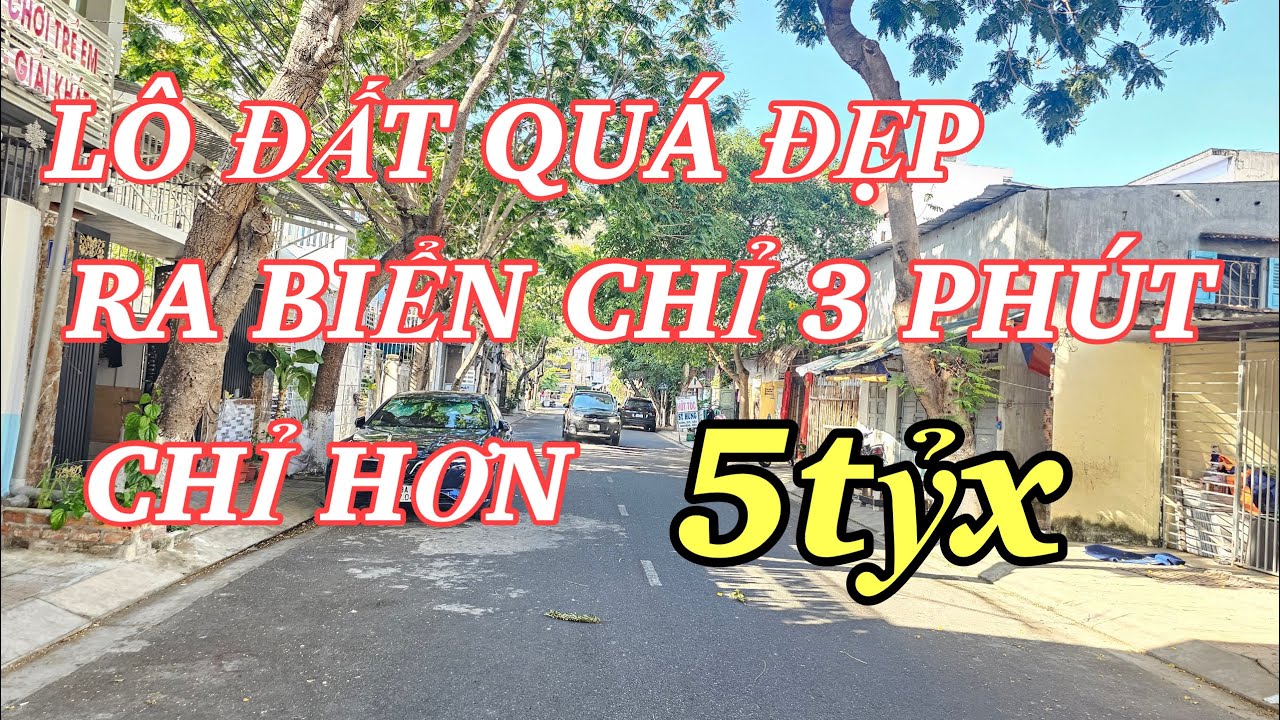 Đất Nha Trang gần biển| Bán nhanh lô đất đẹp vuông vắn cách biển 300m, đường 10m, đầy đủ tiện ích